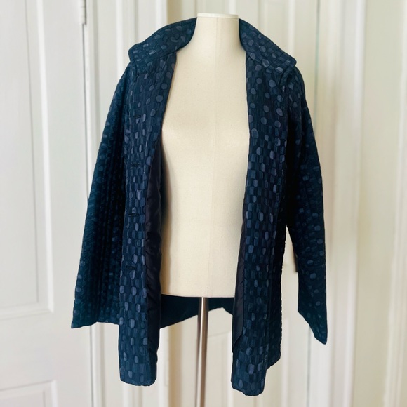 Bracci Handpainted Silk Coat - Picture 5 of 5